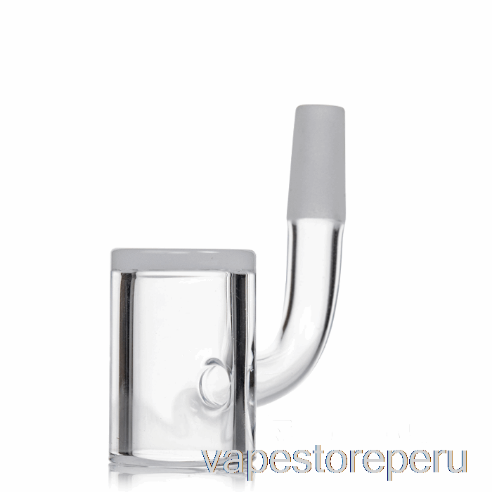 Vape Recargable Mj Arsenal 10mm Cuarzo Premium Gran Cubo Opaco Banger Plata - Media Soldadura